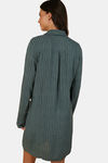Triumph Viscose Loungewear Top - Green Dark Combination — thumbnail 3